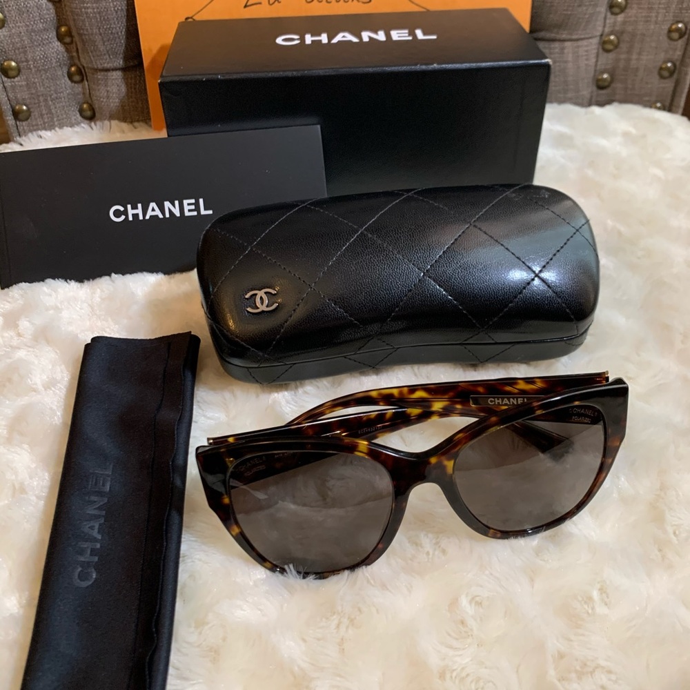 Chanel butterfly sunglasses